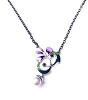 Collana Imperial Uomo in Argento Perla 214N7614-01 - 214N7614-01
